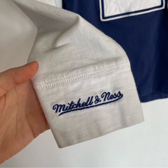 Mitchell Ness NFL Dallas Cowboys Deion Sanders 21 Throwback Jersey Mens S Unisex - Picture 6 of 14